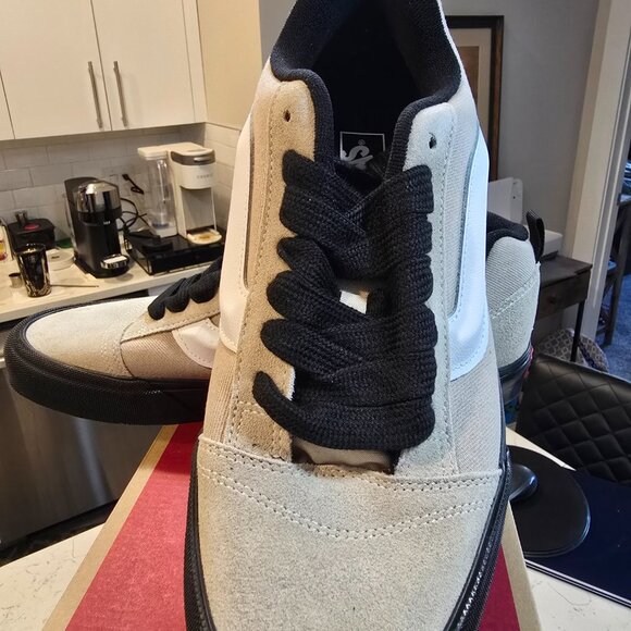 VANS Knu Skool Peyote Black Mens Size 10.5 VN000D75OVP Skate Shoes NEW RARE - Picture 2 of 11